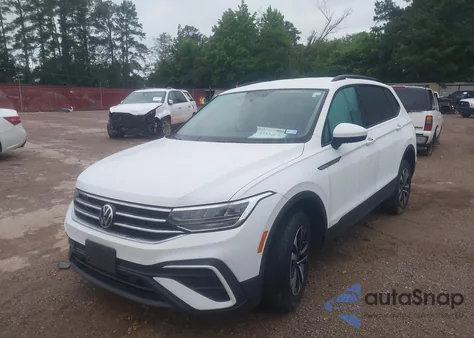 2022 Volkswagen Tiguan S z USA, uszkodzony, nr VIN 3VV1B7AX1NM144102